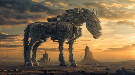 cavalo de troia futurista