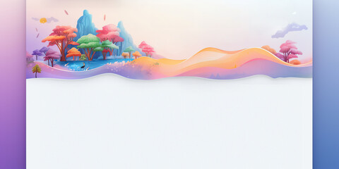 Social media banner design for children school education, sale and promotion campaign.