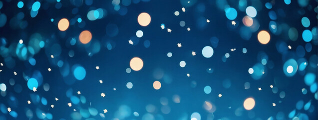 Azure sparkle glitter pattern background, evoking the serene tones of a clear blue sky.