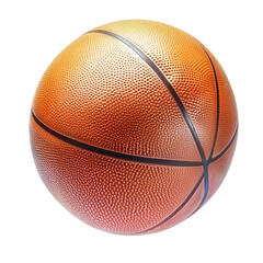 Basketball isolated  on Transparent Background. Ai generated 