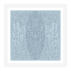 gray-blue abstract poster. new. an ornate painting. fabulous wallpaper. art. modern. illusions. Art Nouveau