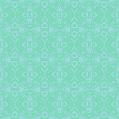 Blue and white watercolor ornament painted with watercolor on paper.