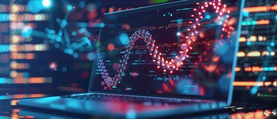 A Nano-biotechnology in medicine nanostructure analysis on a laptop