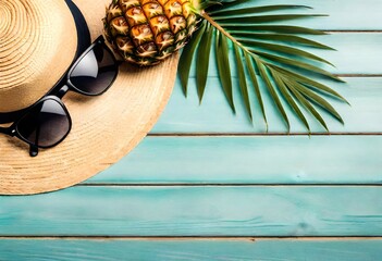 sun glasses on the beach