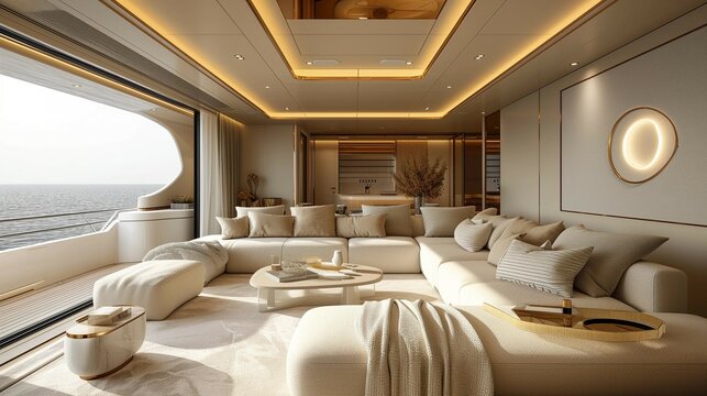 Sophisticated Yachting Experience, generative ai