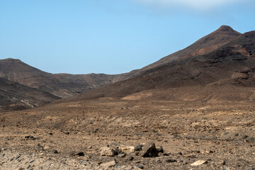 Mountain View on the Road to Cofete, Southern Fuerteventura