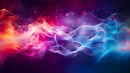 Colorful smoky light texture background