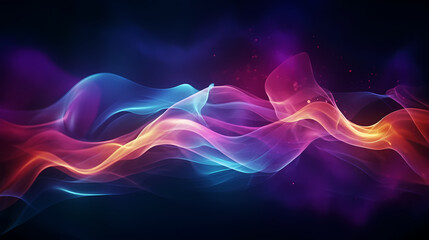 Obraz premium Smoke and particles texture background wallpaper