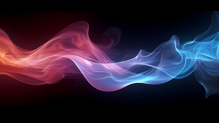 Fototapeta premium Kolorowe abstrakcyjne tło dymu