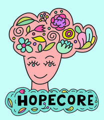 Hopecore aesthetic, philosophy based on hope and humanity. - 761677907