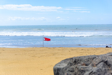 Dunes and Coastline of Maspalomas on Gran Canary Island