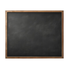 blank blackboard isolated on white background