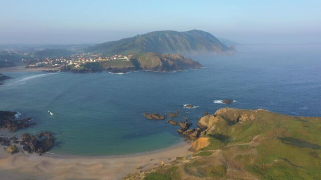 Nice View over Ermida da Virxe do Porto, Valdovino, Spain