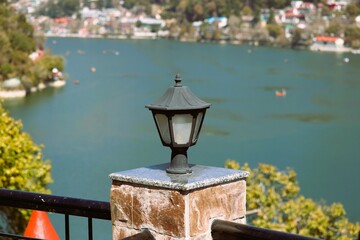 Naklejka premium Beautiful nainital and uttarakhand view
