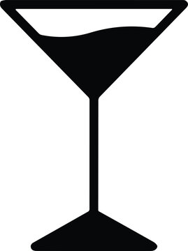 recommend clip art: Glass for drink icon. Cocktail drink for party liquid martini with ice bar pictogram vector. drink, martini beverage