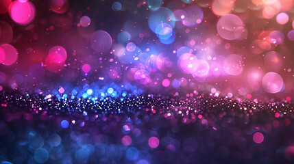 ethereal purple Bokeh Texture with Soft Focus