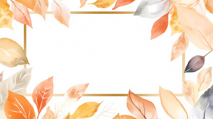 Autumn leaves background
