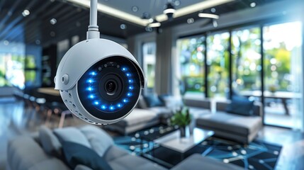 A smart home security system, powered by IoT technology