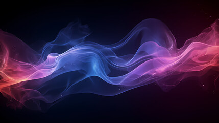 Fototapeta premium Colored smoky light