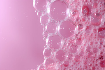Pastel pink bubble background 002