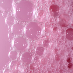 Pastel pink bubble background 001