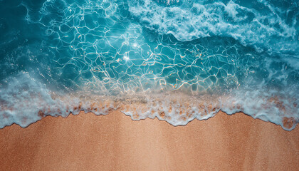 water and sand beach waves texture background 005