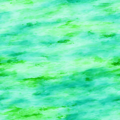 Fototapeta na wymiar Green watercolor texture