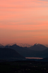 Massif du mont blanc