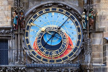 Prague Astronomical Clock (Orloj) in the Old Town of Prague