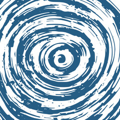 Design of ink splash art