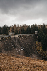 Laggan Dam and Roy bridge in Scottish Highlands, Scotland.