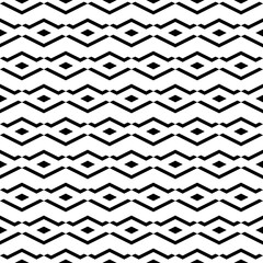 Seamless pattern. Chevrons, curves, rhombuses ornament. Angle brackets, diamonds, figures backdrop. Folk background. Ethnic motif. Digital paper, textile print, web design, abstract. Vector wallpaper