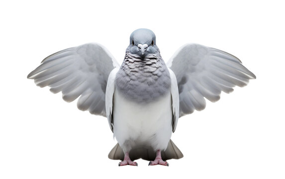 dove Bird on Clear Background