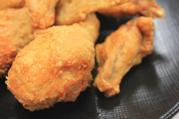 fried chicken on a plate