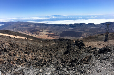 Tenerife, Spain: Teide National Park, landscape