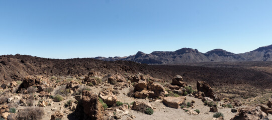 Tenerife, Spain: Teide National Park, landscape