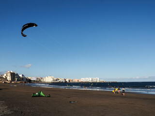 Tenerife, Spain: El Medano windsurf and kite-surf area