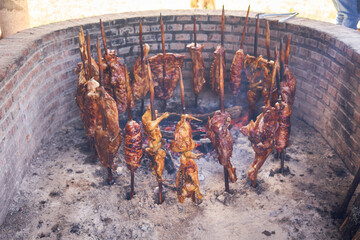 Cabrito, traditional food from northern mexico and also from argentina