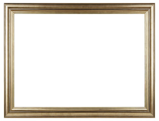 Silver picture frame on a transparent background, in PNG format.