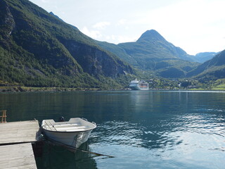 Geirangerfjord - Boot
