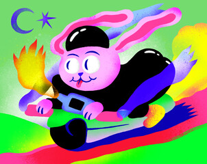 rider bunny 