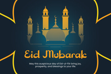 Eid Mubarak Social media design