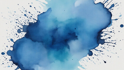 blue watercolor stn