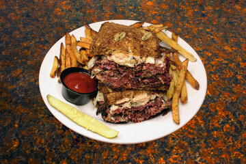 Pastrami Rueben Double