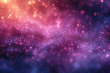Purple and pink background with a lot of glitter