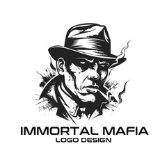 Immortal Mafia Vector Logo Design