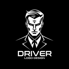 Driver Vector Logo Design