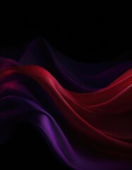  Abstract Background with 3D Wave Gradient Silk Fabri