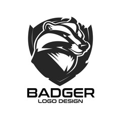 Badger Vector Logo Design