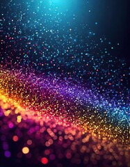 abstract particles dots background